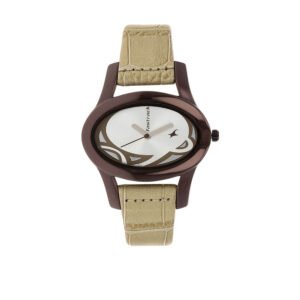 Fastrack Silver Dial Analog Watch for Women 9732QL01