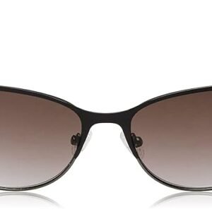 Fastrack clubmaster style full rimmed sunglasses for women -M254BK1