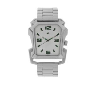 Fastrack Analog Silver Dial Watch For Men – 3131SM01