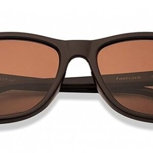 Fastrack UV Protected Square Polycarbonate Sunglasses For Men – P357BR3