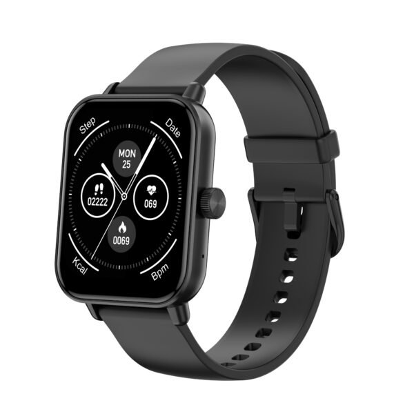 NTN Smart Watch QS-P81 Black l 1.83? TFT l BT Calling l Heart Rate |Music Control |Heath Management - Image 2