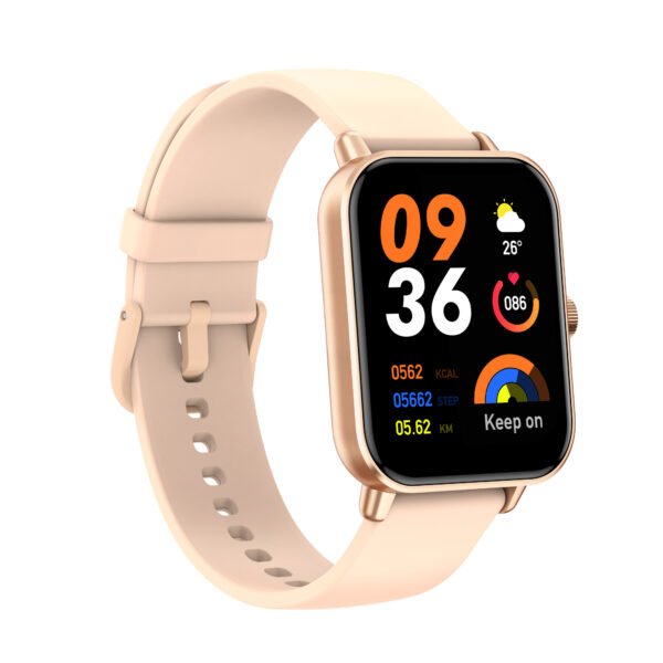 NTN Smart Watch QS-P81 Rosegold l 1.83" TFT l BT Calling l Heart Rate | Music Control | Heath Management - Image 6