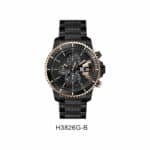 T5-Black Dial Metal Strap chronograph  Watch for Men H3826GB