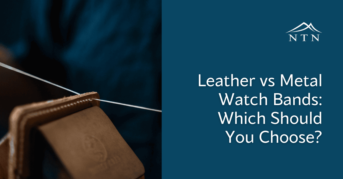 High-quality leather and metal watch bands comparison for style and durability. Find out which band suits your needs best.