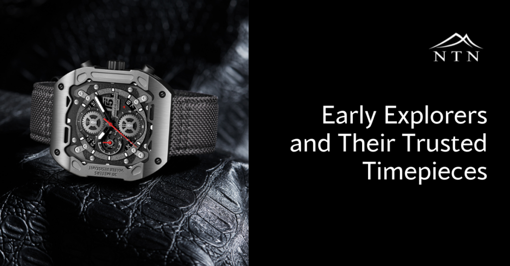 Premium mechanical timepiece showcasing durability and precision for explorers.