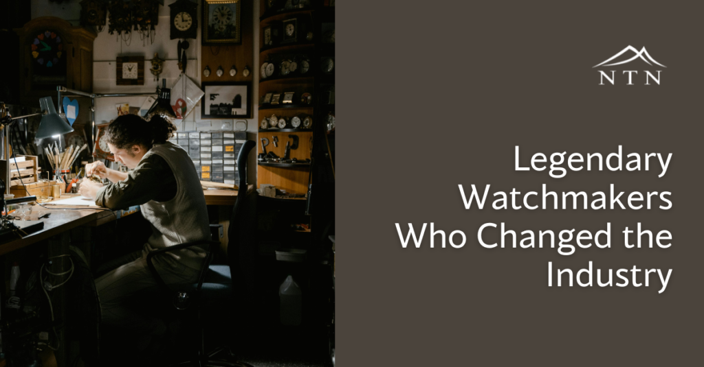Meticulous craftspeople designing timepieces in a cozy workshop.