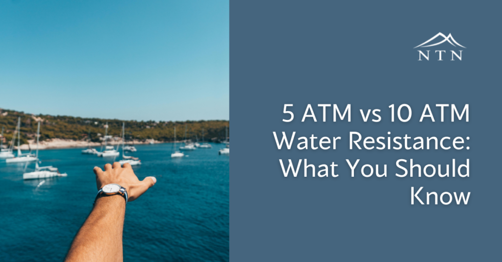Water-resistant boats floating on a harbor with a hand pointing at the water, demonstrating water resistance.