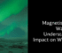 Alaska Aurora Borealis lights up the winter sky with vivid green colors, highlighting the beauty of natural magnetism.